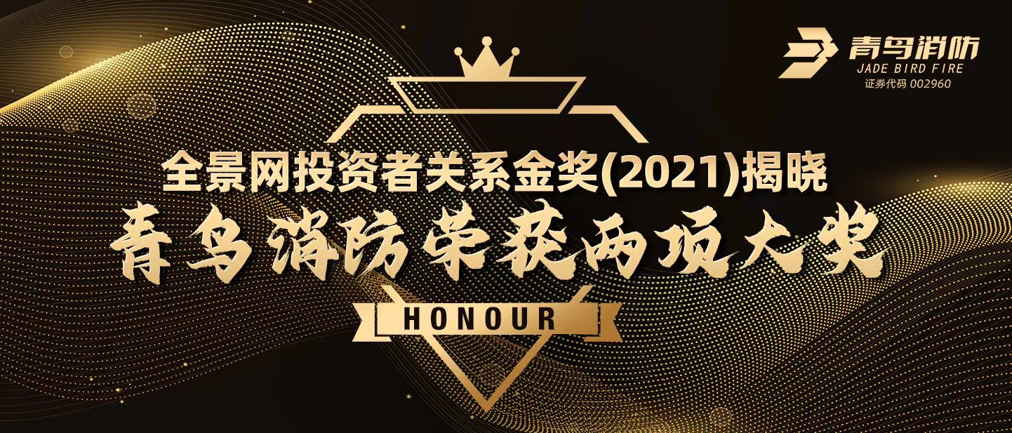 全景网投资者关系金奖（2021）揭晓，KOK体育（中国）官方网站在线下载
消防荣获两项大奖！